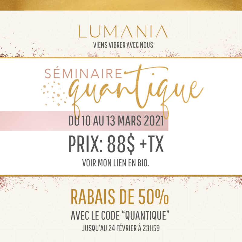 lumania séminaire quantique